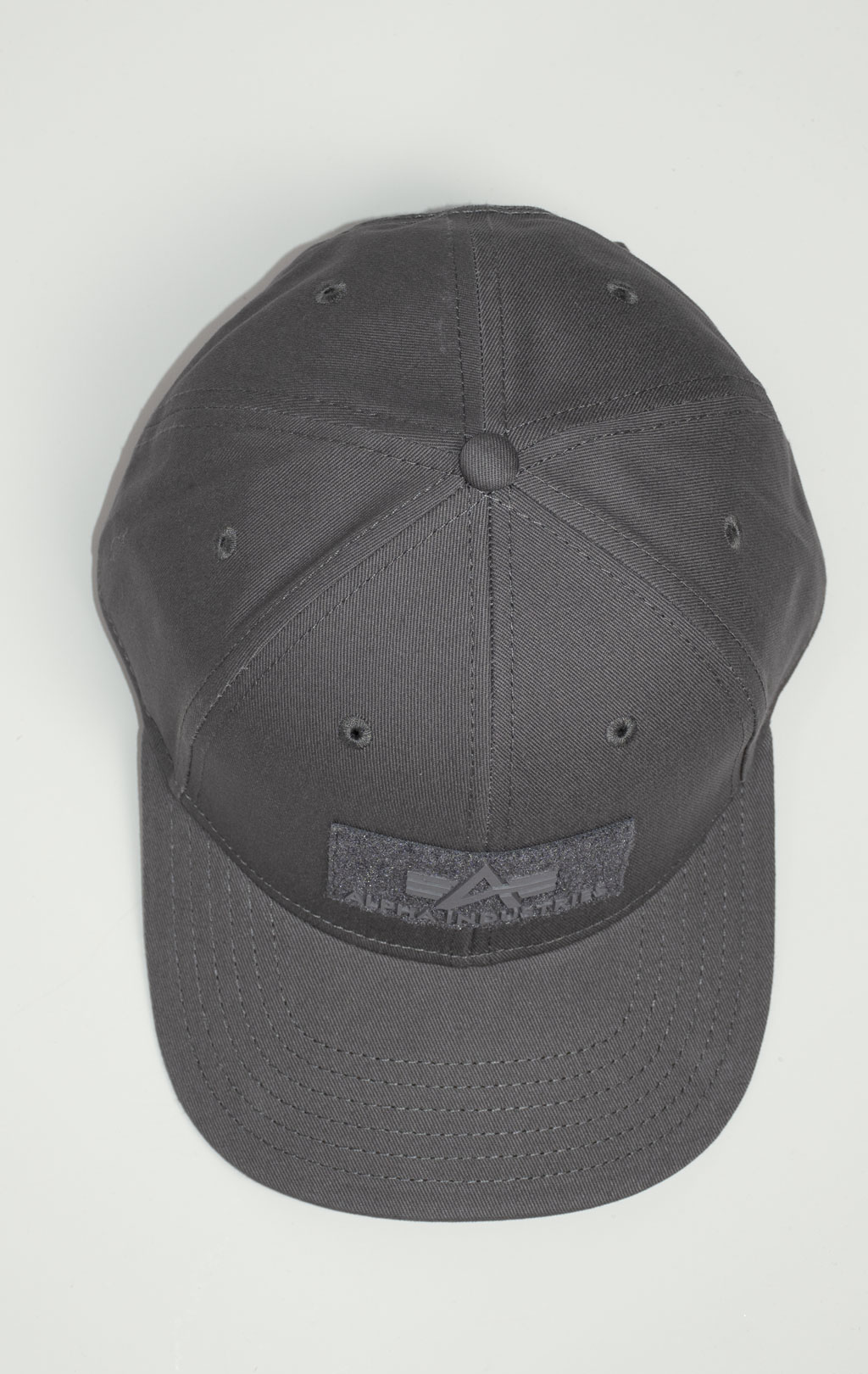 Бейсболка ALPHA INDUSTRIES VELCRO CAP vintage grey 