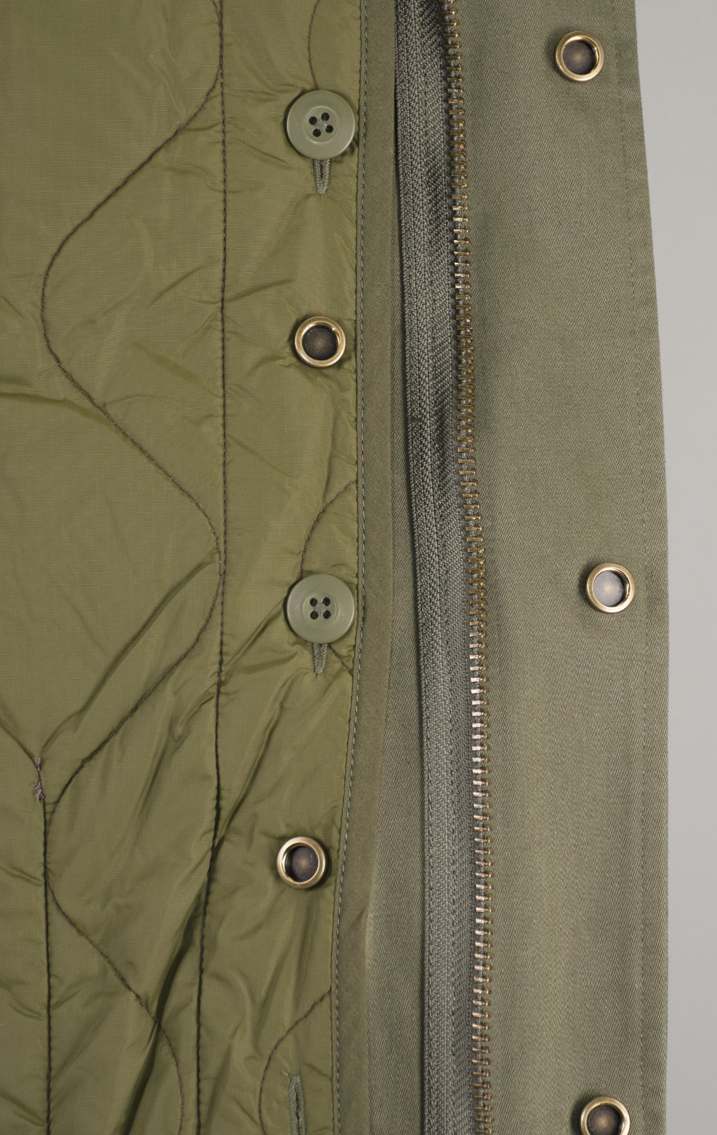 Куртка ALPHA INDUSTRIES LONG LINER M-65 FW 24/25 OG-107 green 
