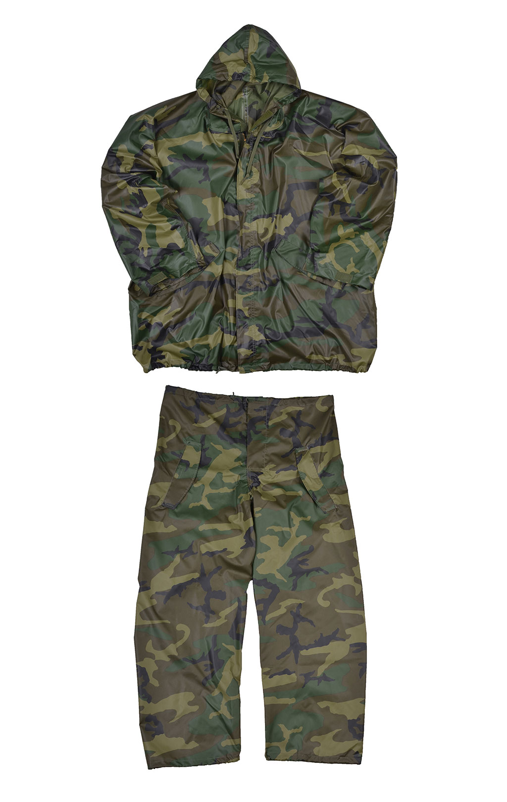 Костюм дождевой camo woodland США