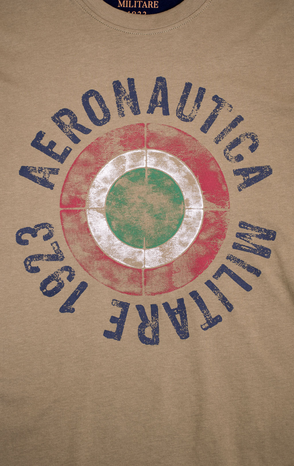 Футболка AERONAUTICA MILITARE big size SS 26/BD lichen green (TS 2538) 