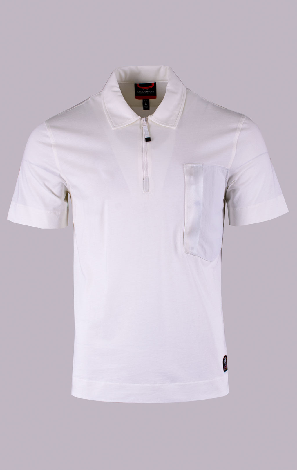 Футболка-поло PARAJUMPERS BORDLEY SS 26 star white 