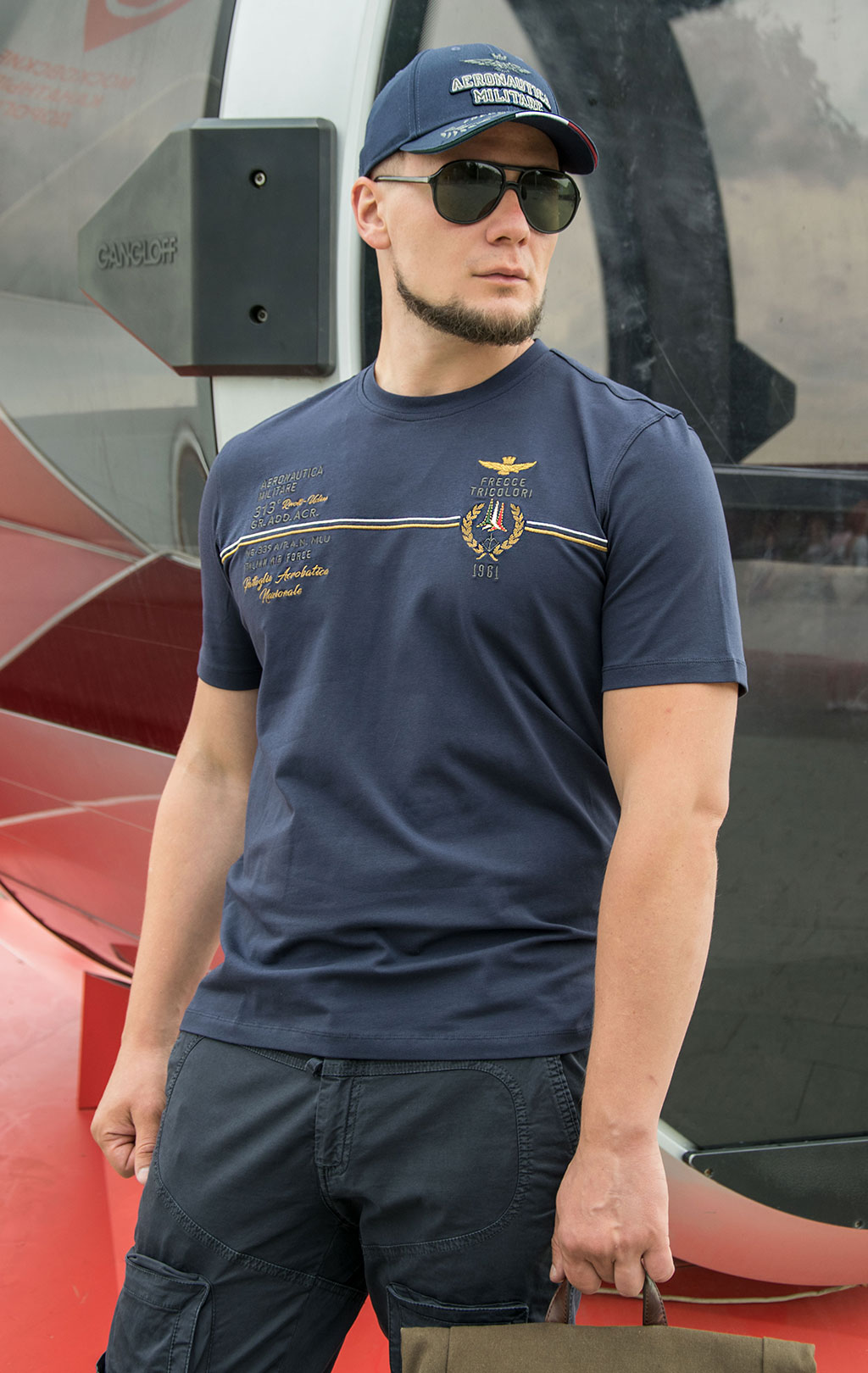 Футболка AERONAUTICA MILITARE FW 21/22/TR blue navy (TS 1892) 