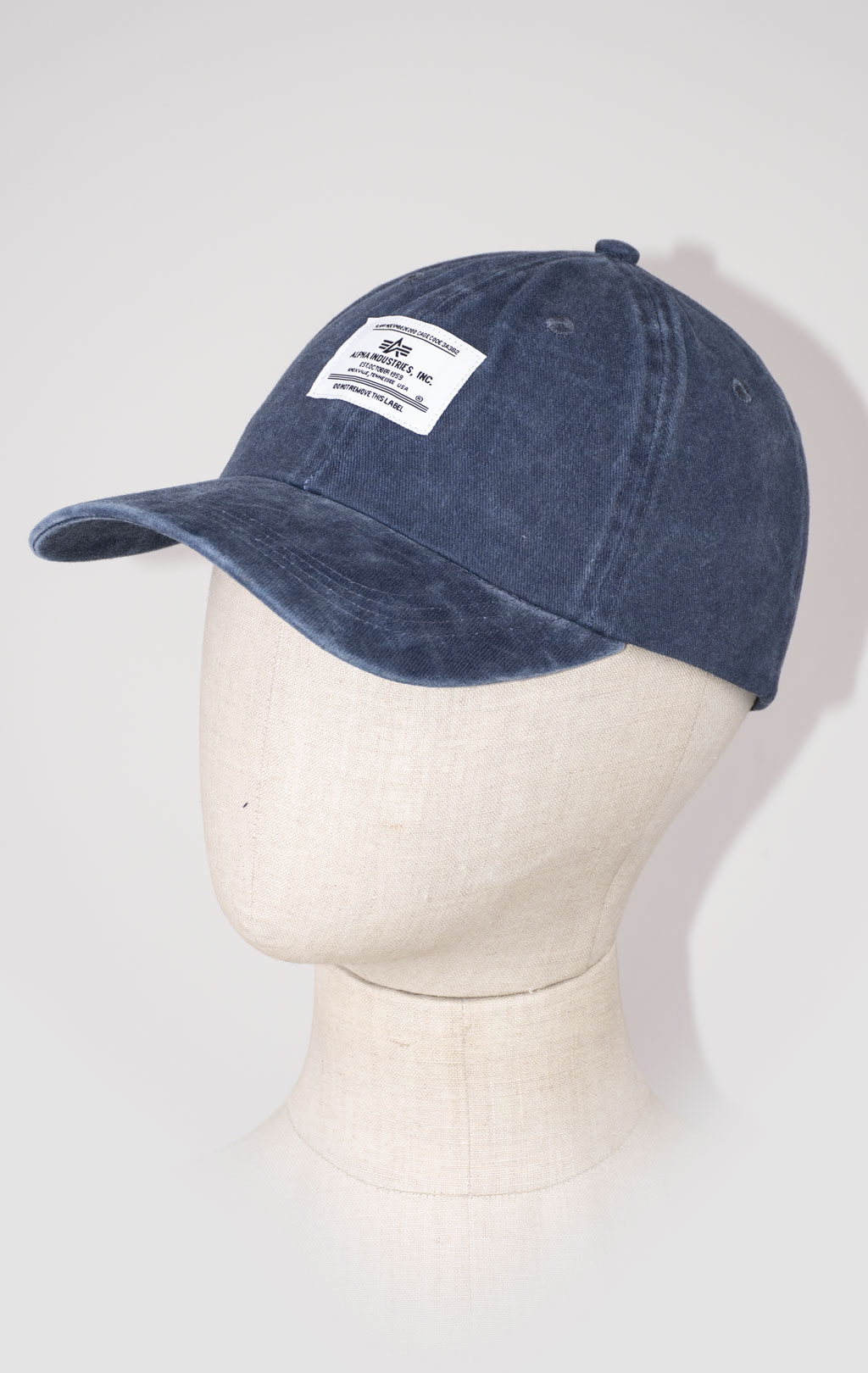 Бейсболка ALPHA INDUSTRIES BATTLEWASH CAP SS 24 replica blue 