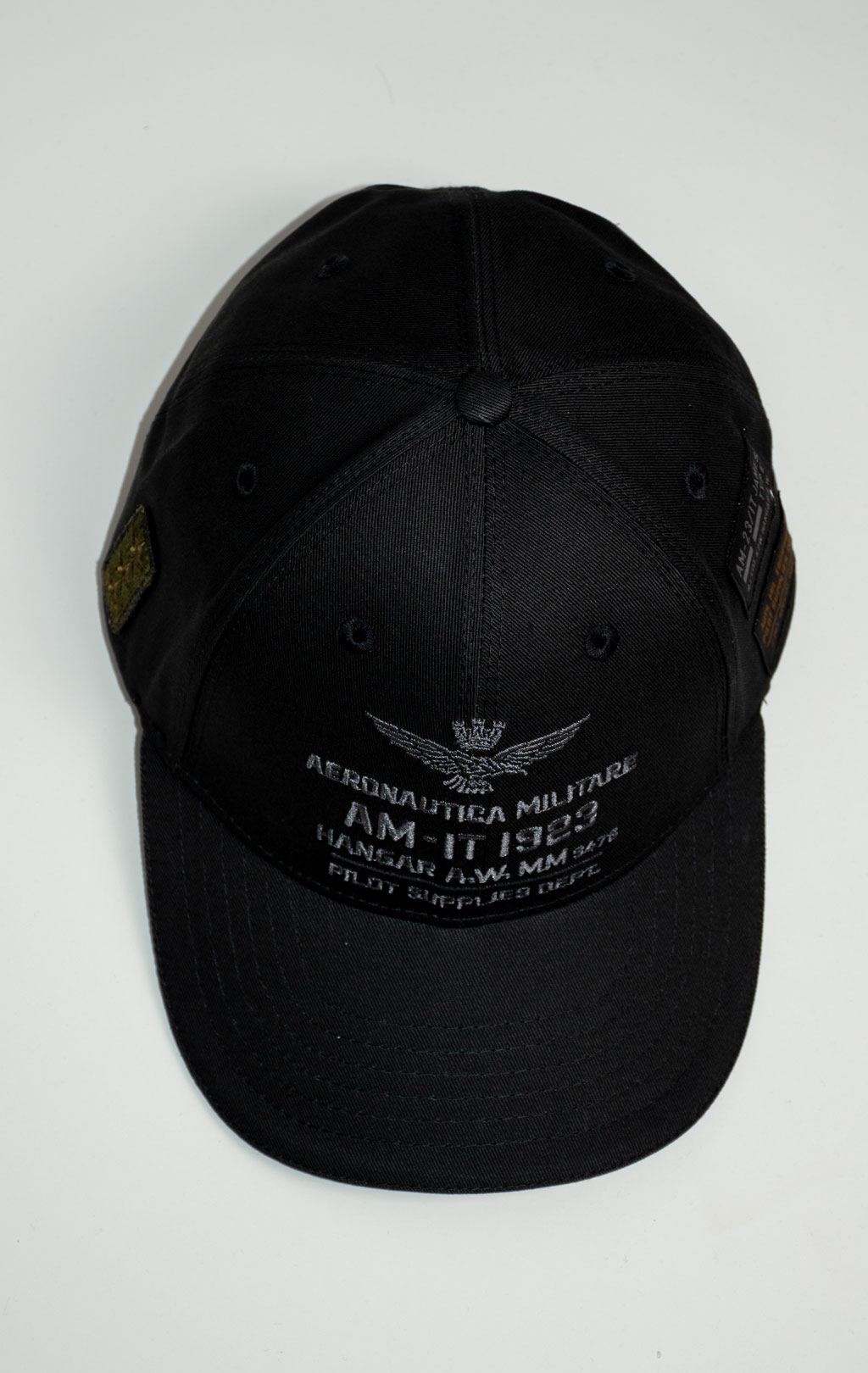 Бейсболка AERONAUTICA MILITARE FW 25/26/CN jet black (HA 1223) 