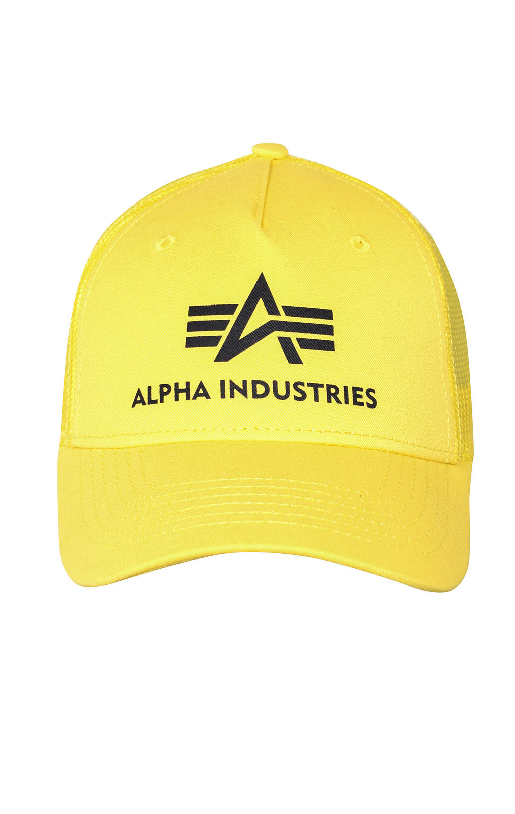 Бейсболка ALPHA INDUSTRIES BASIC TRUCKER CAP prime yellow 