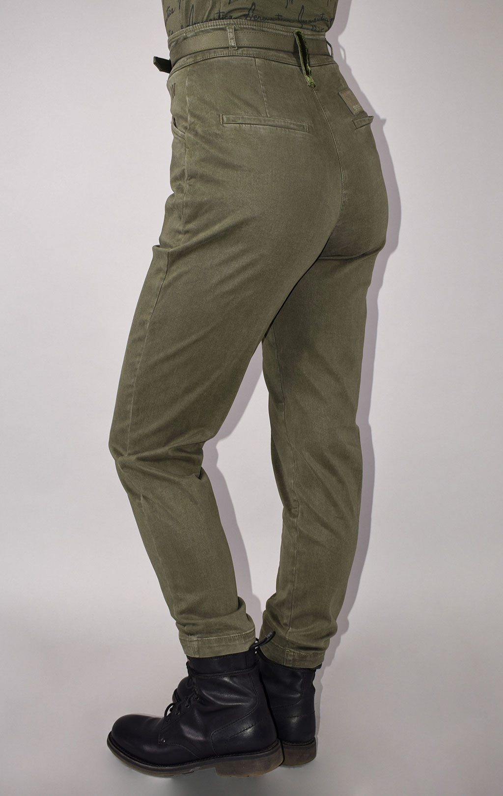 Женские брюки-карго AERONAUTICA MILITARE FW 20/21/TR verde militare (PA 1423) 