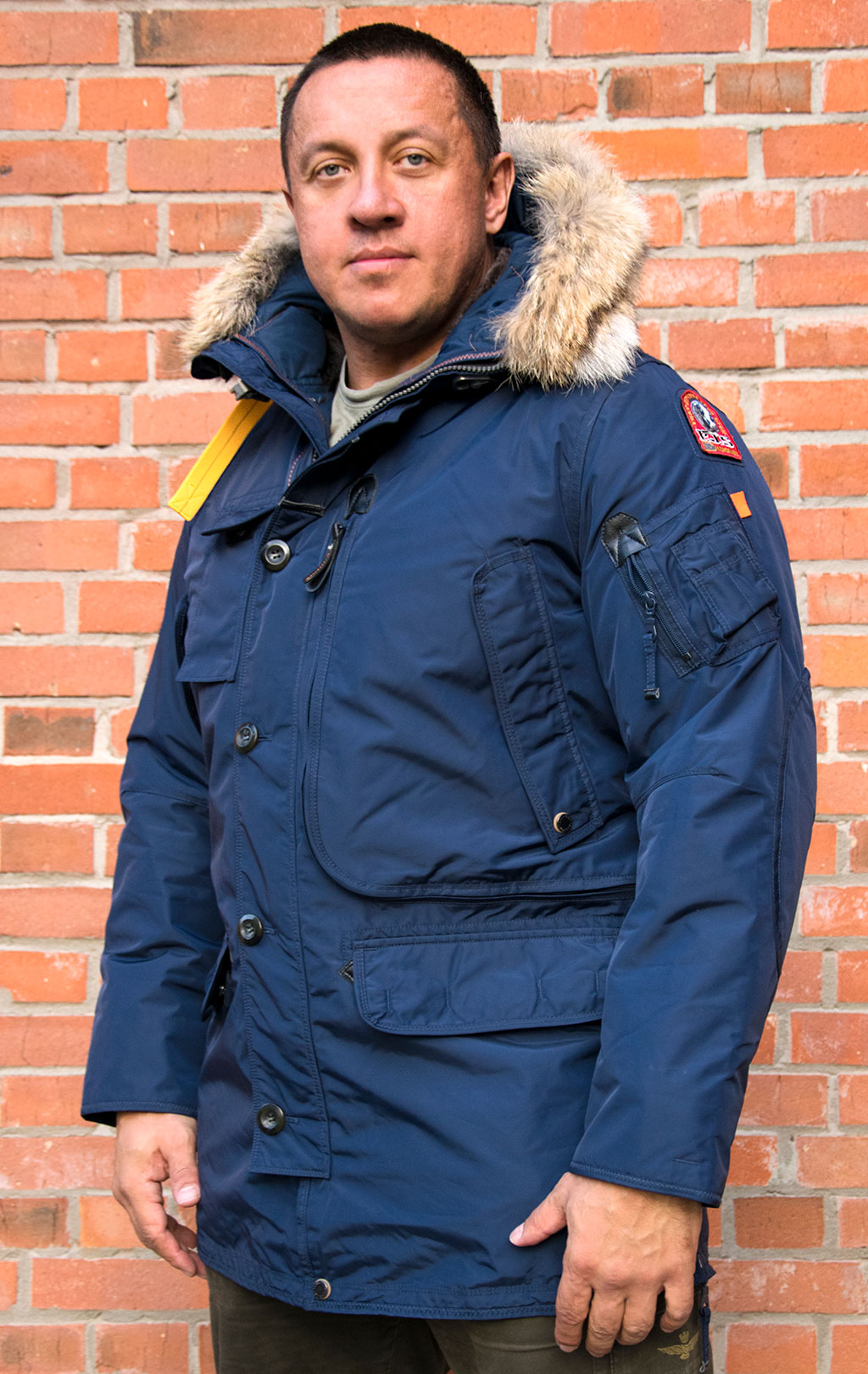 Аляска-пуховик PARAJUMPERS KODIAK cadet blue 