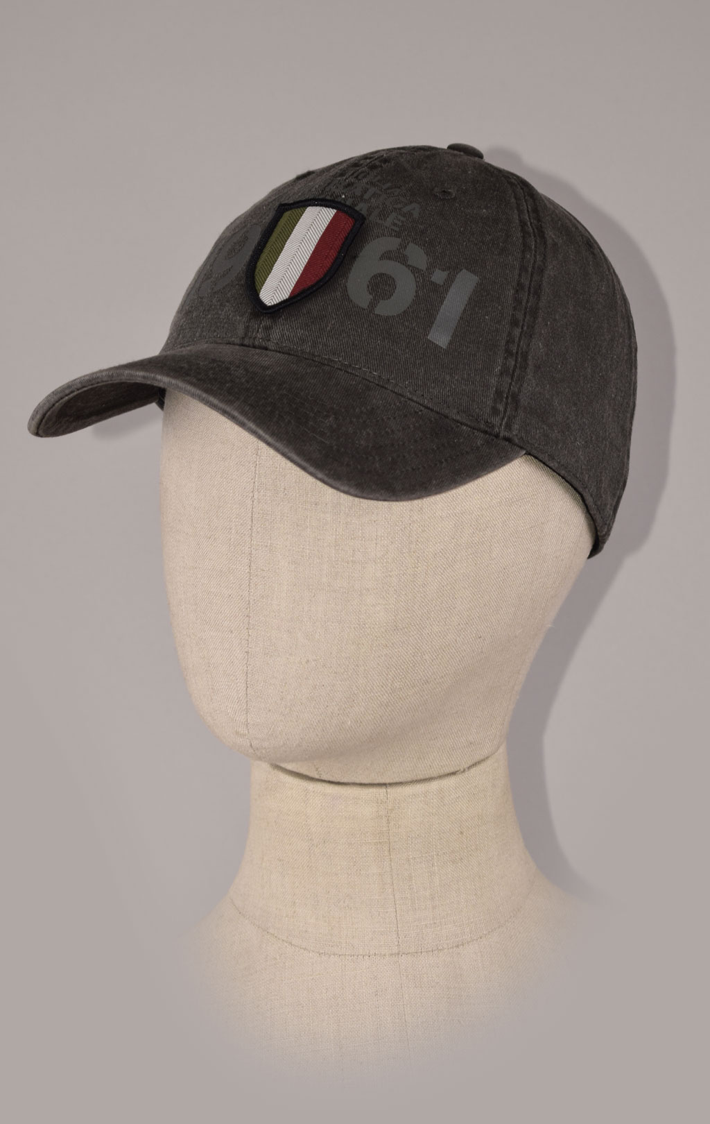 Бейсболка AERONAUTICA MILITARE FW 22/23/CN jet black (HA 1120)
