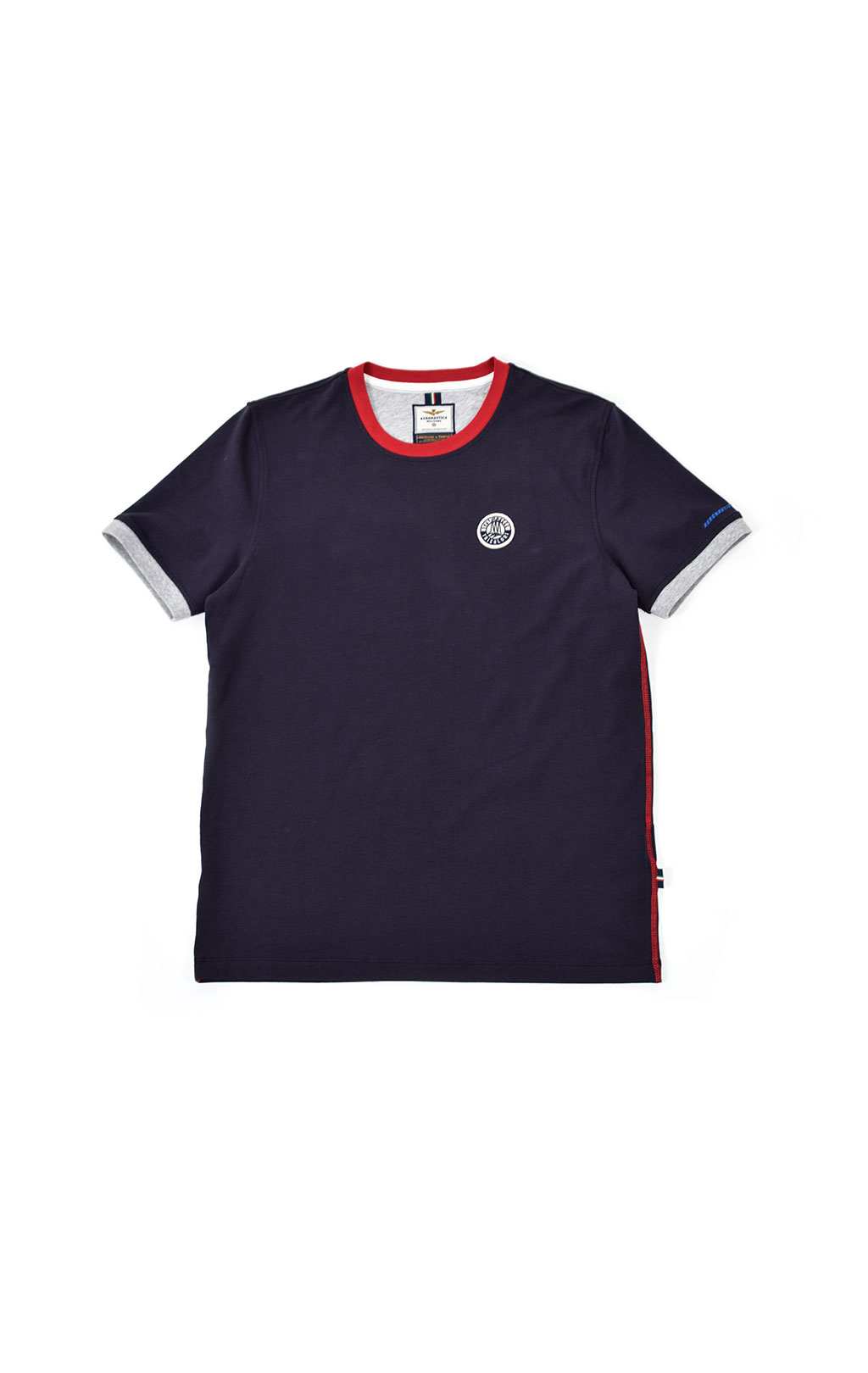 Футболка AERONAUTICA MILITARE SS 20 blue navy (TS 1699) 