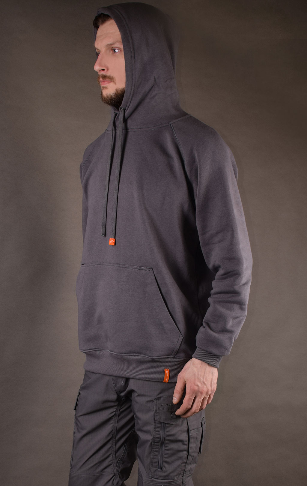 Толстовка Pentagon PHAETON хлопок75%/полиэстр25% grey cinder 09021 ...