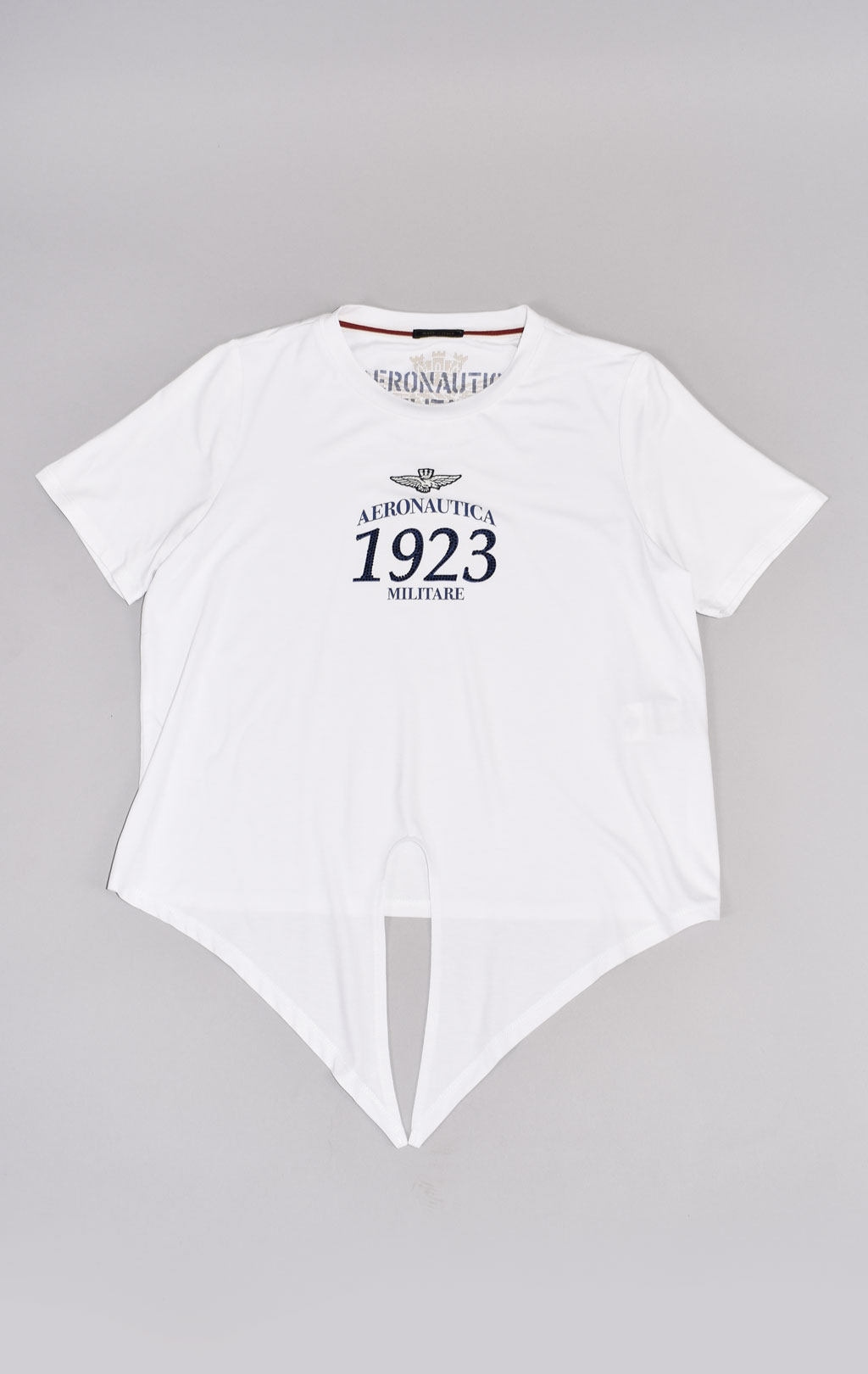 Женская футболка AERONAUTICA MILITARE SS 22/IT bianco ottico (TS 1985) 