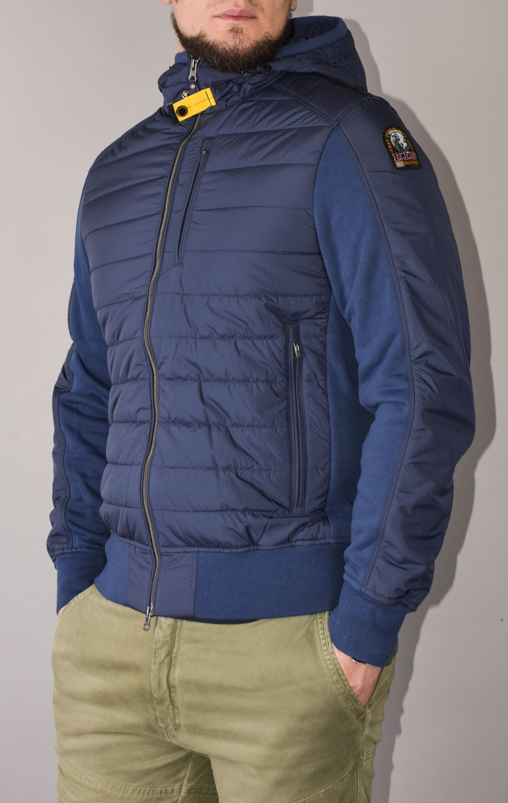 Толстовка с капюшоном PARAJUMPERS GORDON FW 22/23 navy-estate blue 