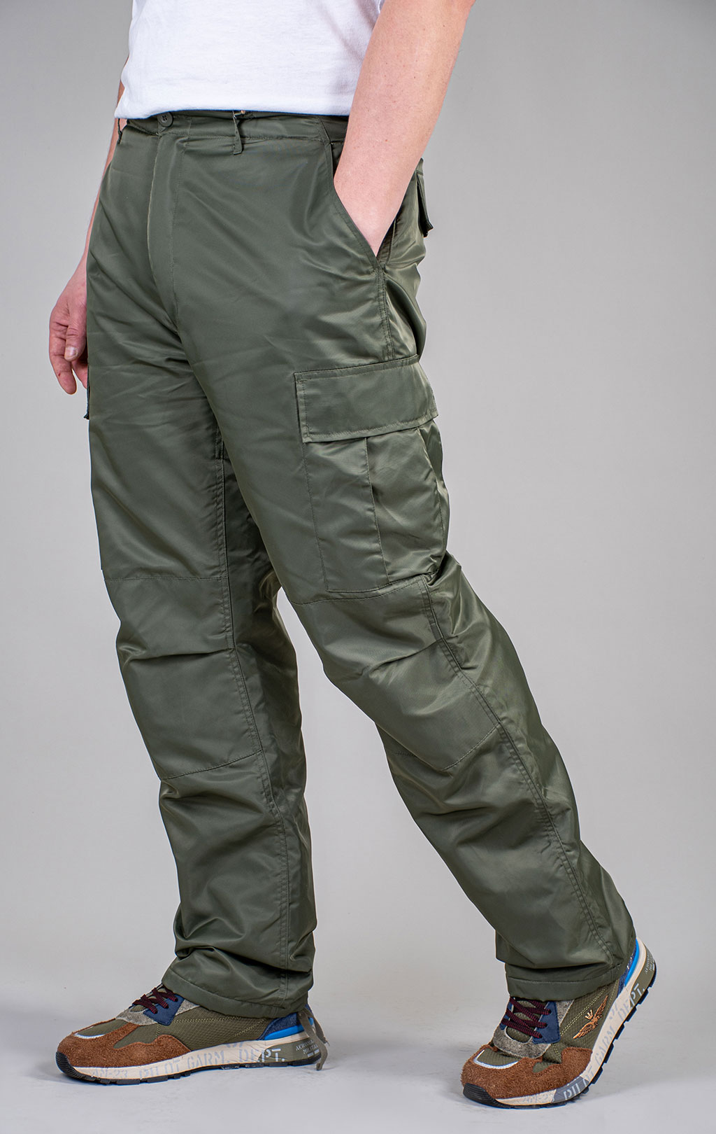 Брюки-карго BRANDIT Thermohose утеплённые olive 