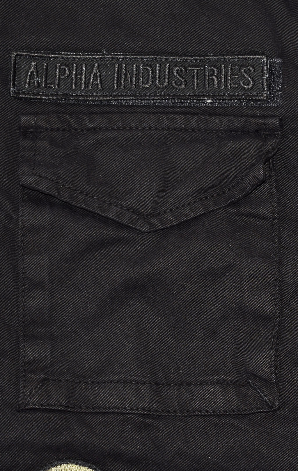 Ветровка ALPHA INDUSTRIES HUNTINGTON PATCH M-65 black 