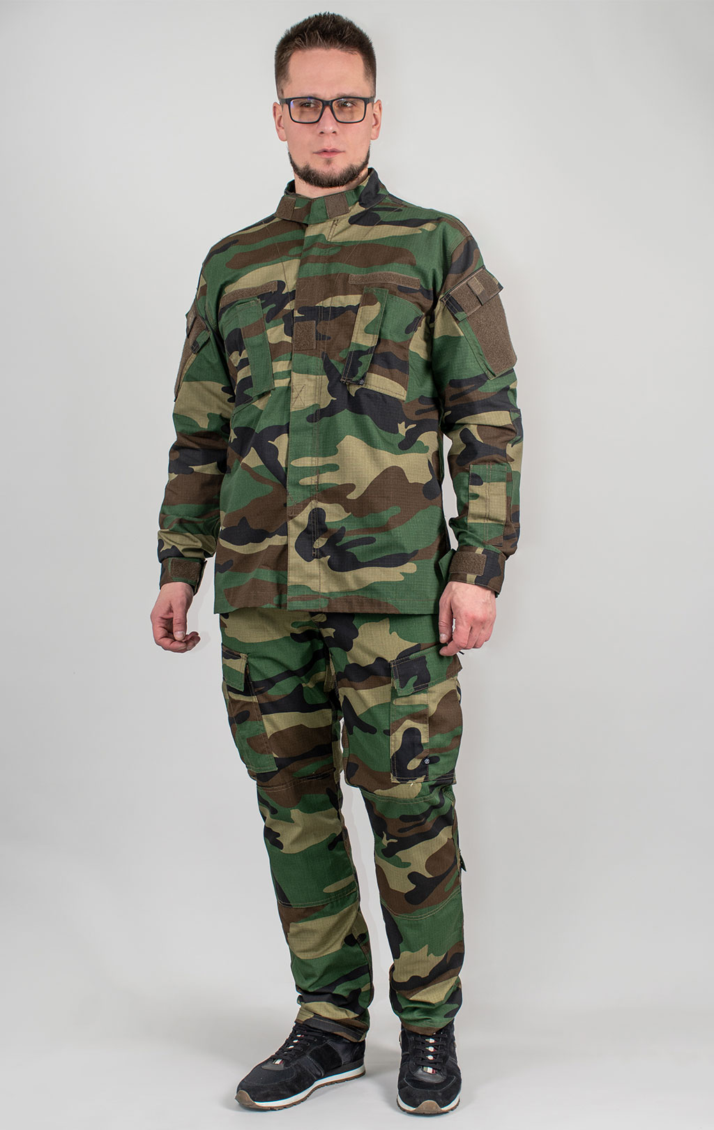 Костюм Pentagon ACU set хлопок35%/полиэстер65% Rip-Stop camo woodland (51) 02007-K05 