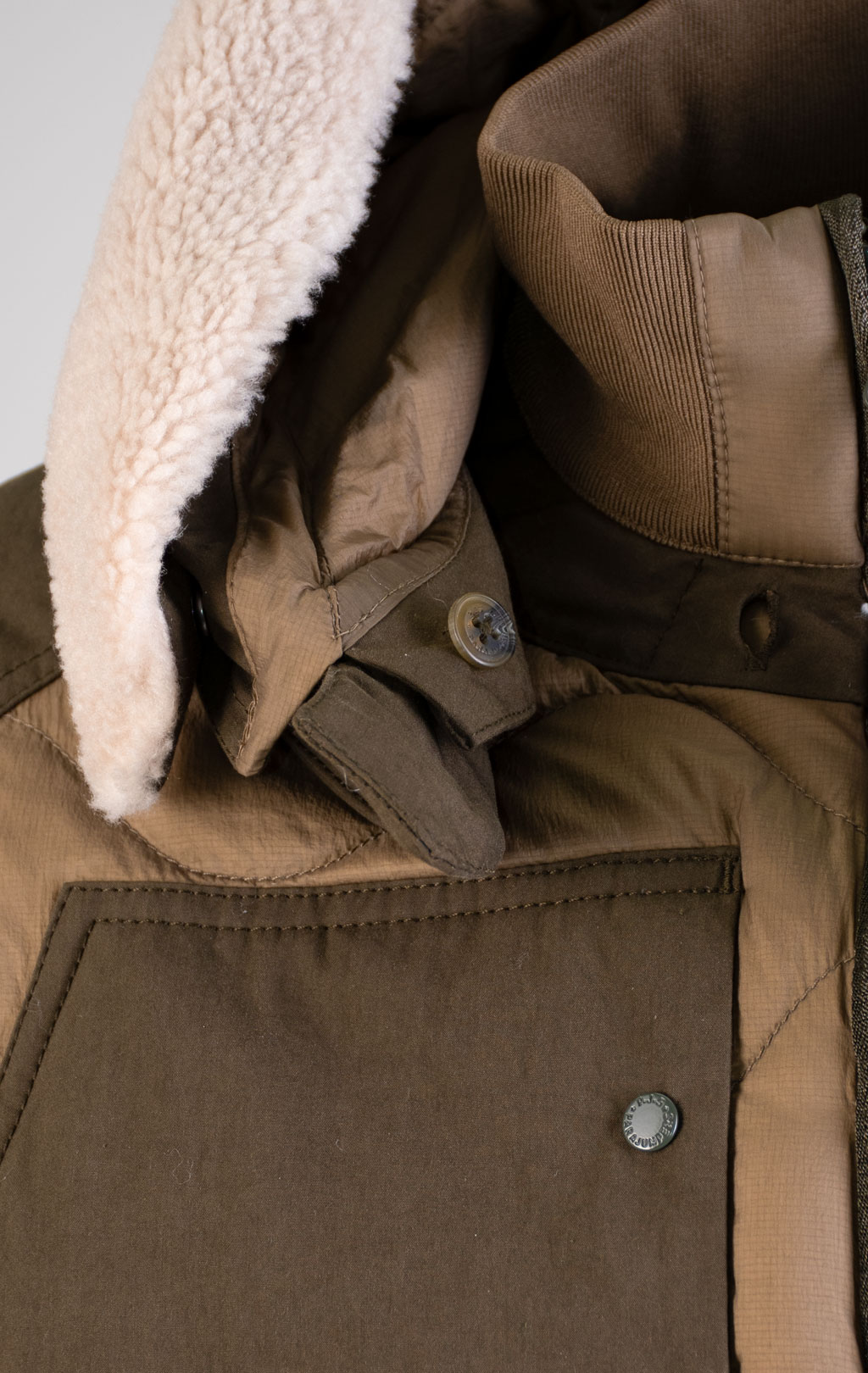 Куртка-пуховик PARAJUMPERS AKUTAN FW 25/26 earth/deep moss 