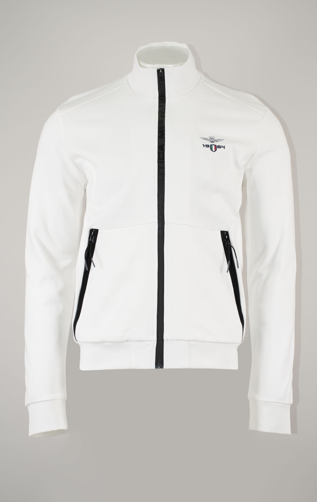 Олимпийка AERONAUTICA MILITARE SS 25 m/TR off white (FE 1986) 