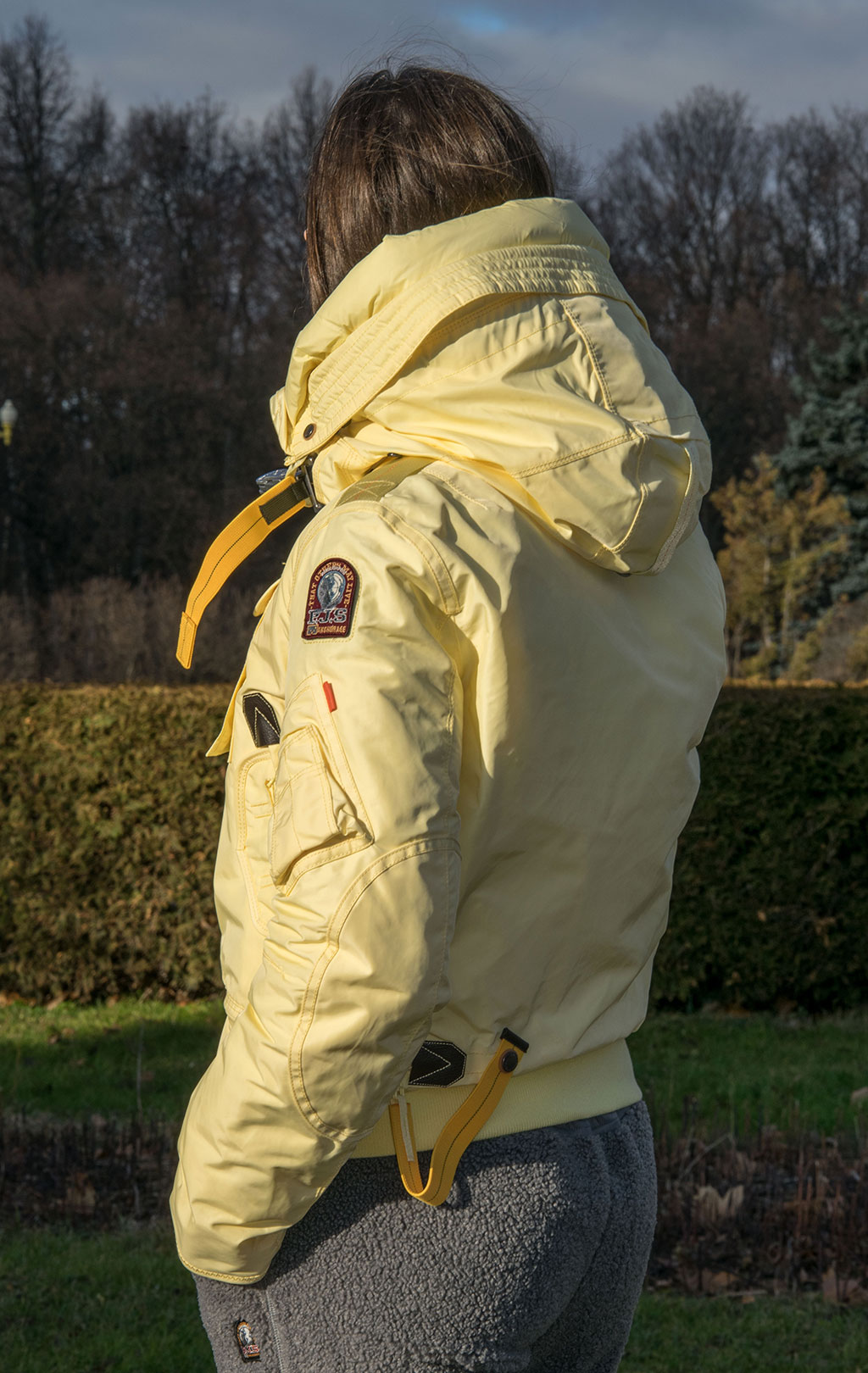 Женская куртка-аляска PARAJUMPERS GOBI BASE FW 21/22 dusty yellow 