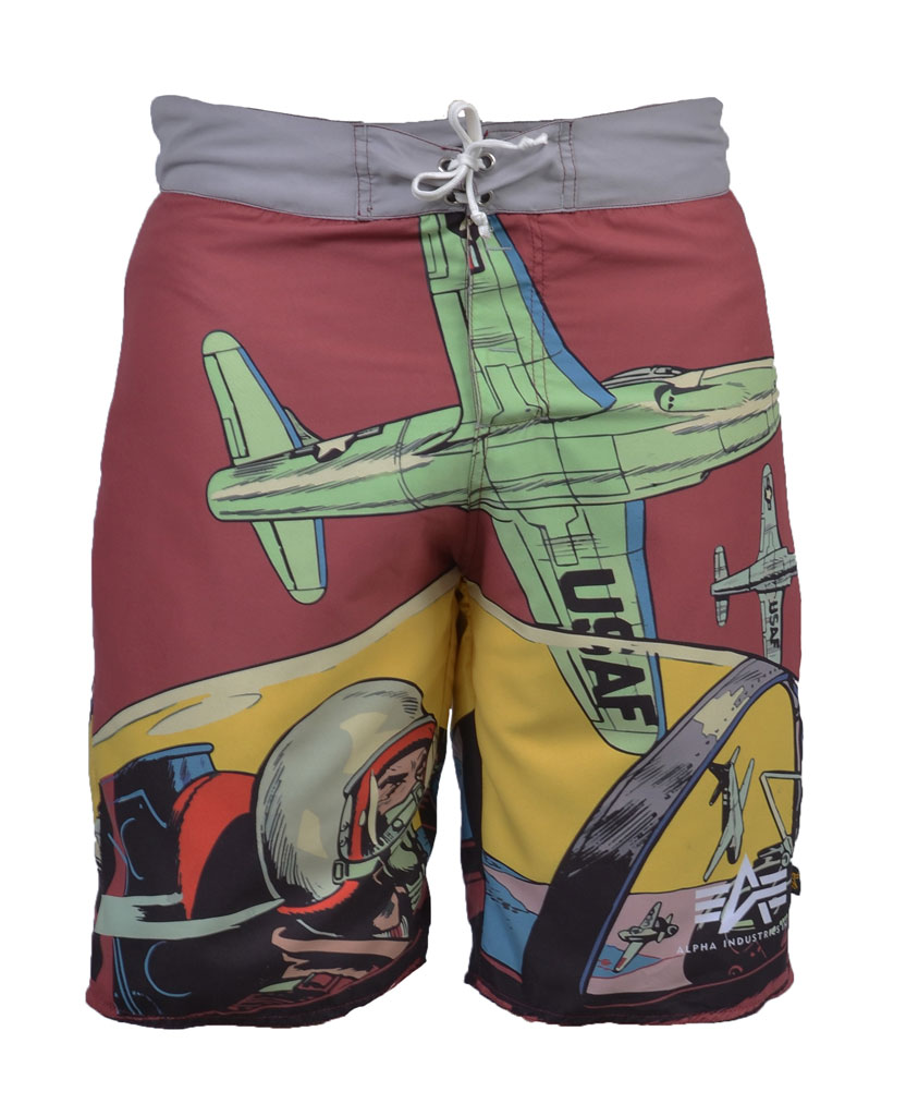 Плавки шорты ALPHA INDUSTRIES COCKPIT Swim Short 