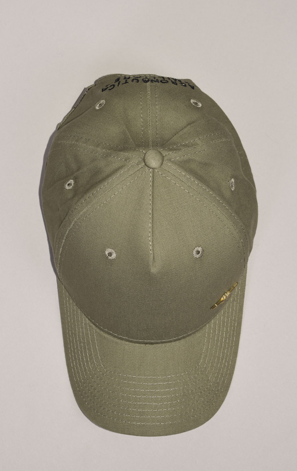 Бейсболка AERONAUTICA MILITARE FW 22/23/CN verde militare (HA 1122)