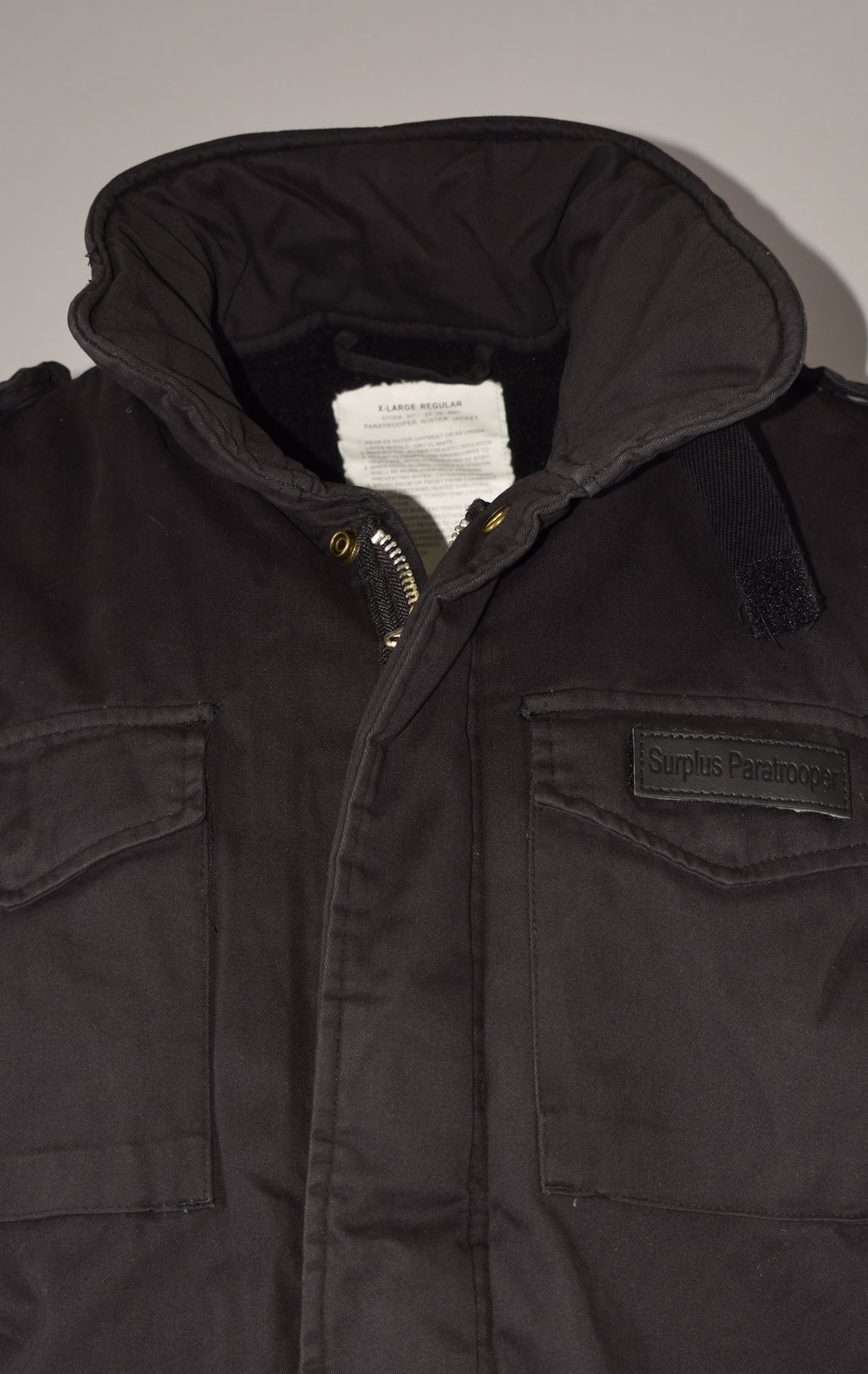 Куртка Surplus PARATROOPER WINTER black 