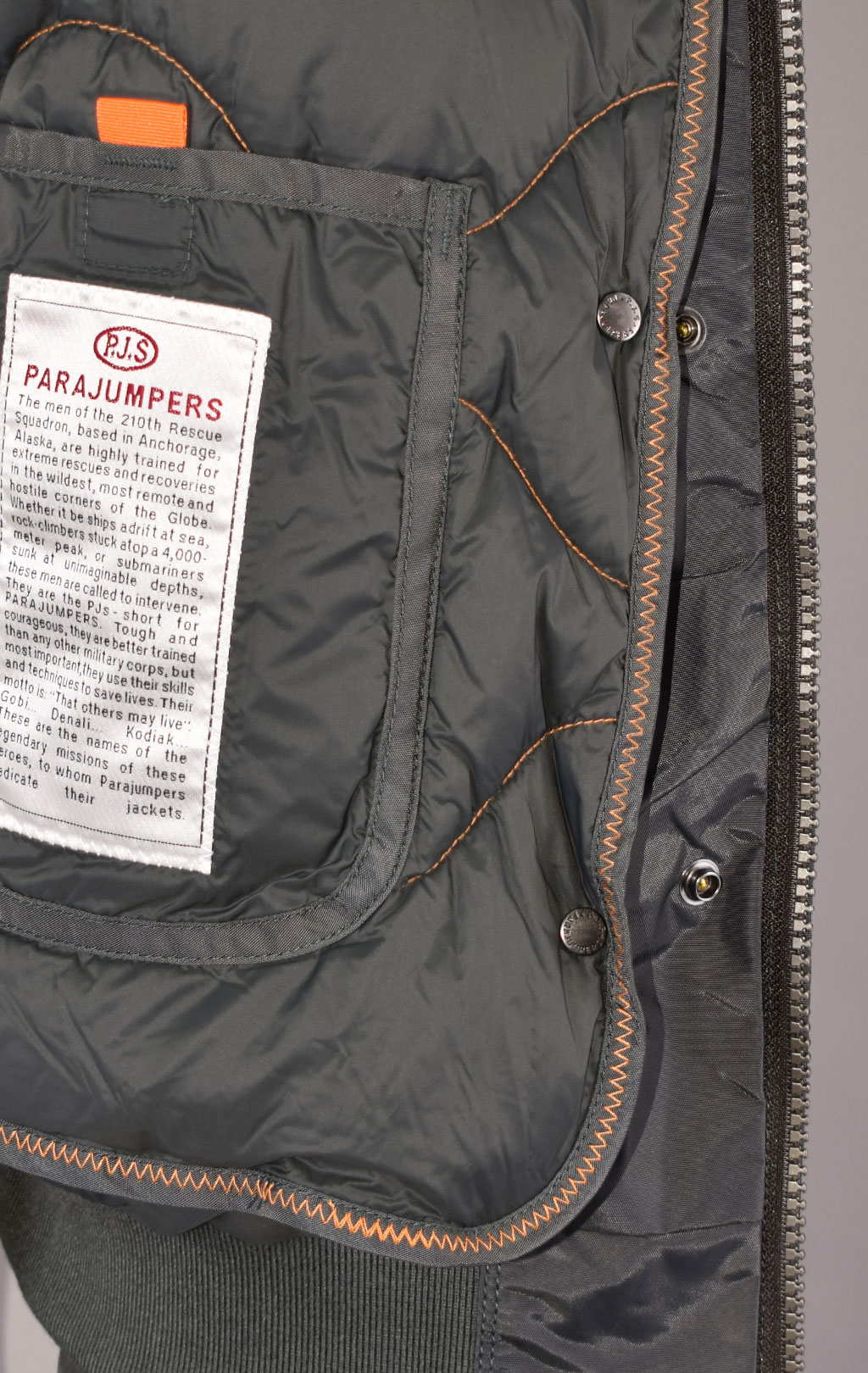 Аляска-пуховик PARAJUMPERS GOBI FW 23/24 green gables 