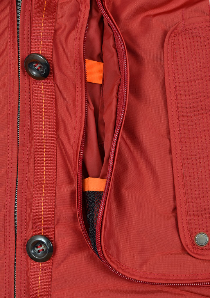 Женская аляска-пуховик PARAJUMPERS KODIAK red 
