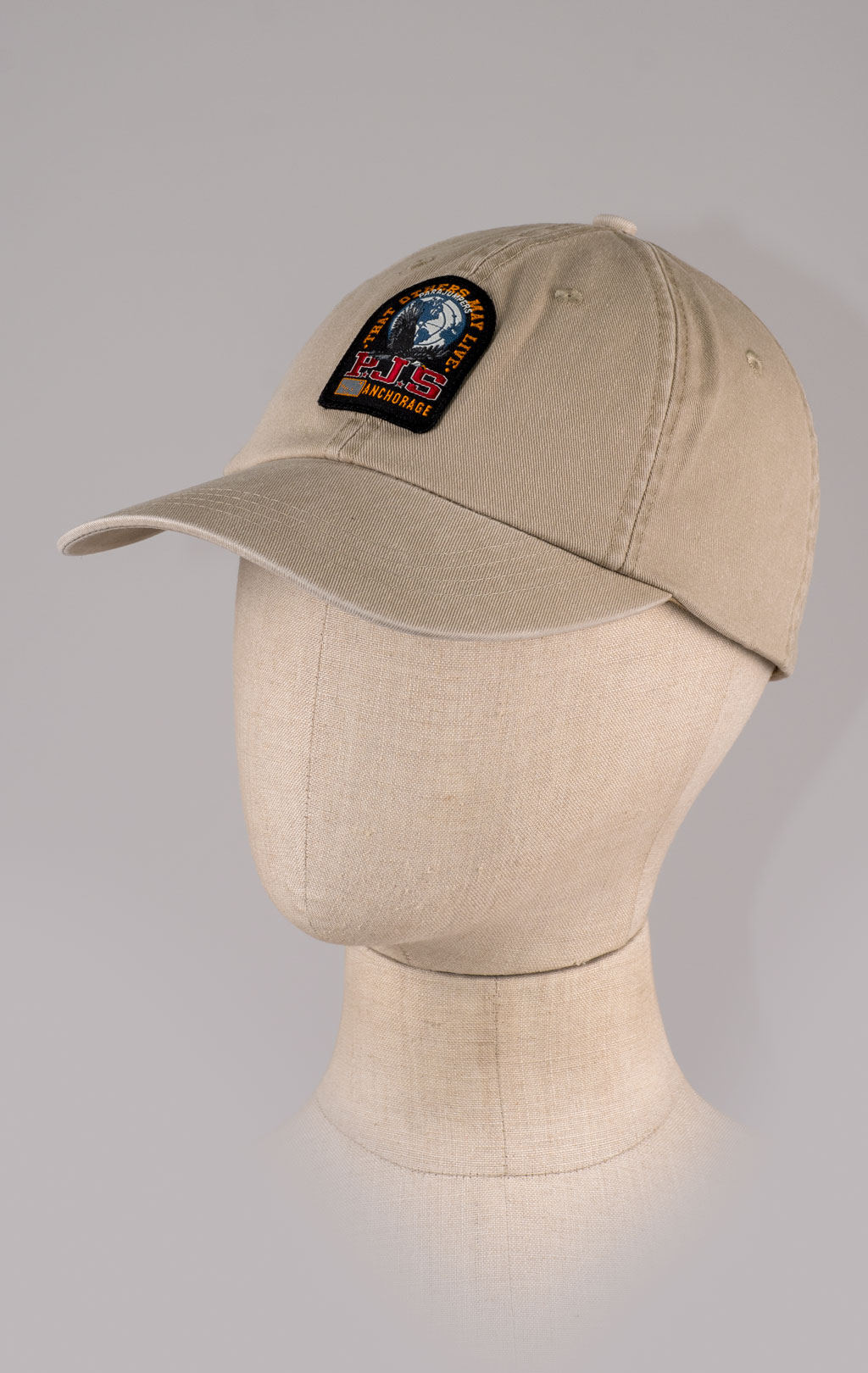 Бейсболка PARAJUMPERS PATCH CAP SS 25 m safari 