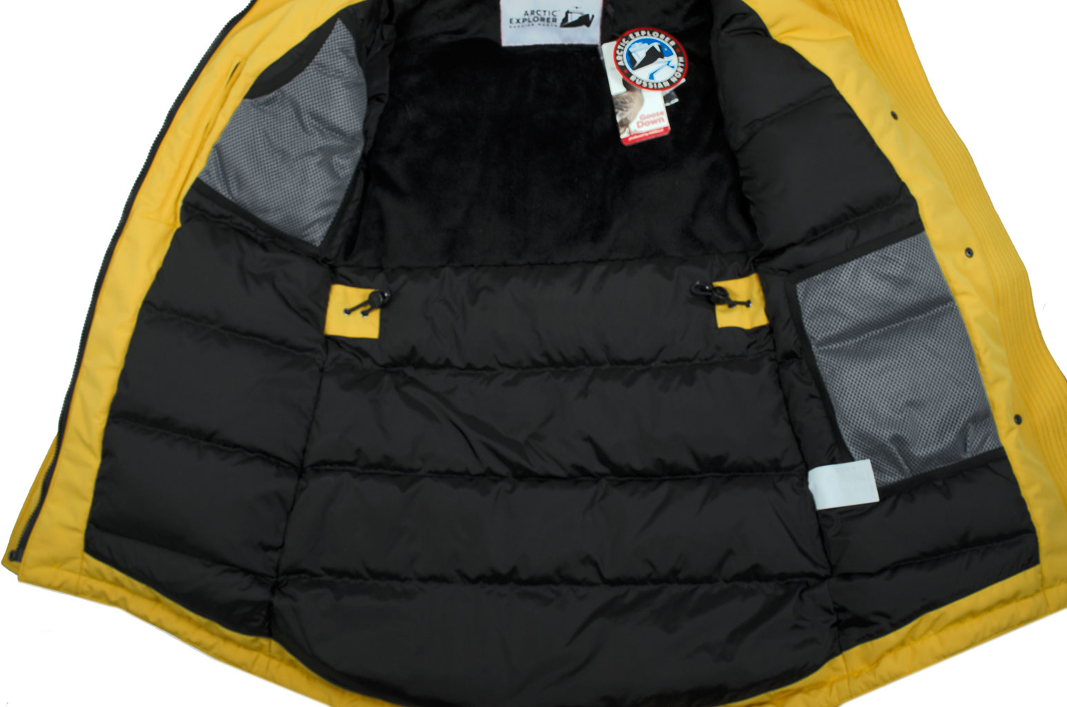 Женский пуховик ARCTIC EXPLORER UMI yellow 