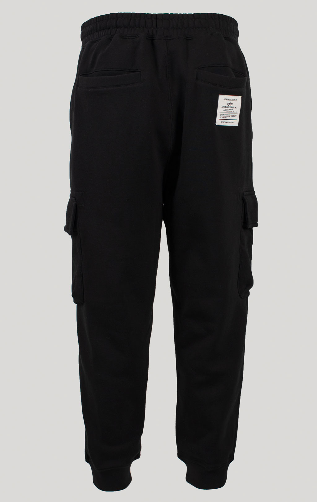 Брюки спортивные джоггеры ALPHA INDUSTRIES UNFRM CARGO SWEATPANTS FW 25/26 black M001151 