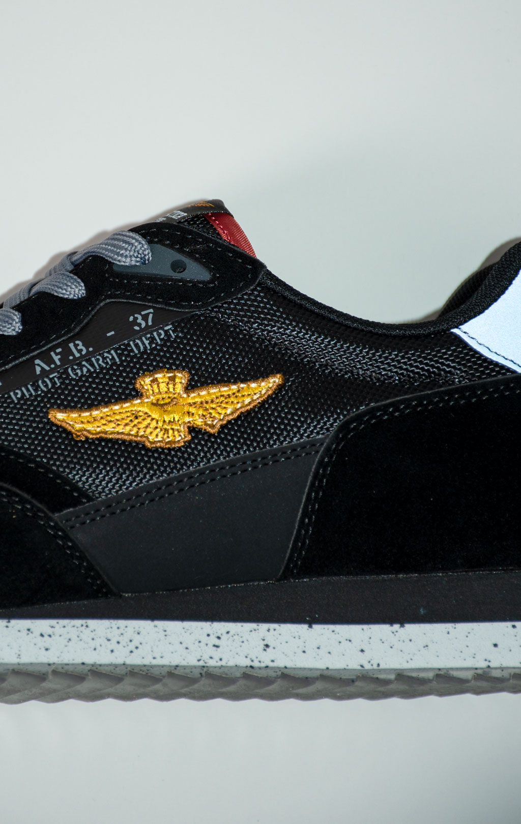 Кроссовки AERONAUTICA MILITARE (SC 0288) FW 25/26/CN jet black 