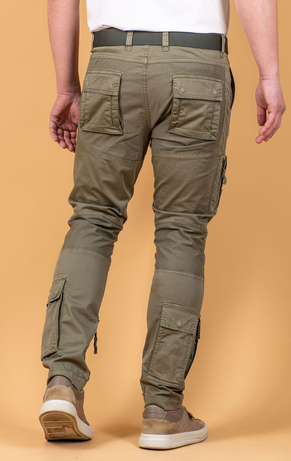 Брюки-карго AERONAUTICA MILITARE ANTI-G SS 25 m/AL green (PA 1387) 
