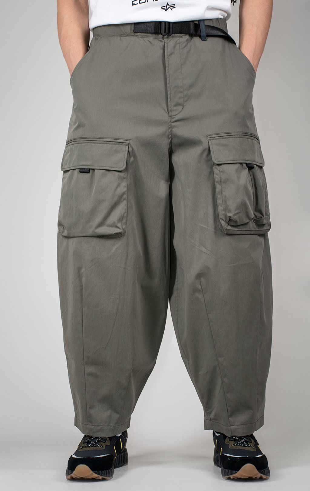 Брюки-карго ALPHA INDUSTRIES OVERSIZED TACTICAL PANT FW 24/25 field grey 