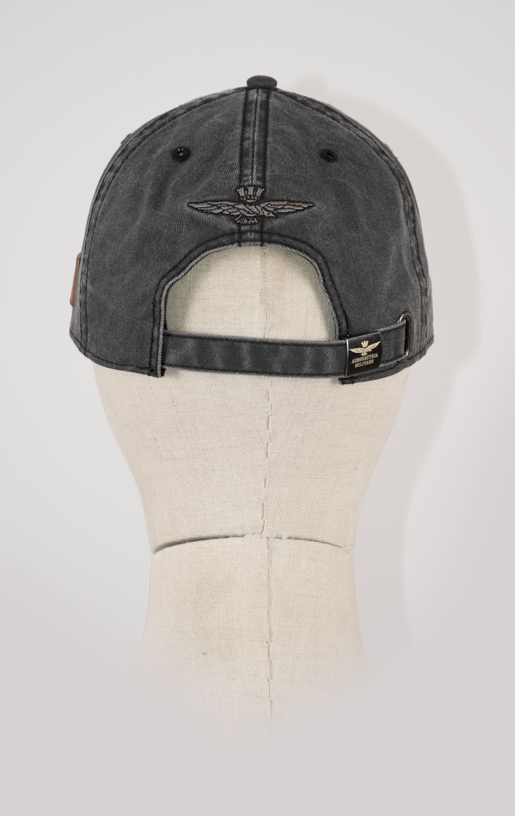 Бейсболка AERONAUTICA MILITARE SS 25 m/CN black washed (HA 1204) 