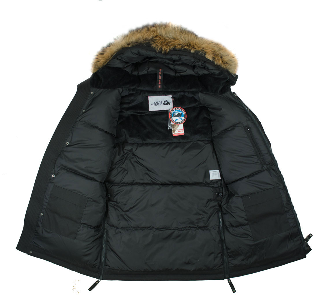 Куртка-аляска ARCTIC EXPLORER SP-19 black hard 