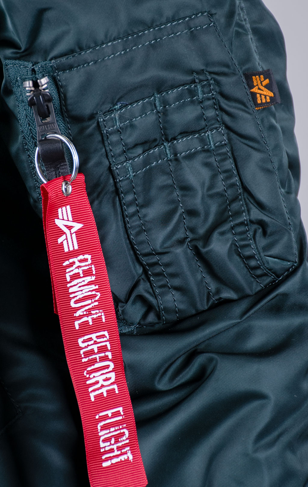 Аляска ALPHA INDUSTRIES N-3B VF 59 натур. мех dark petrol 