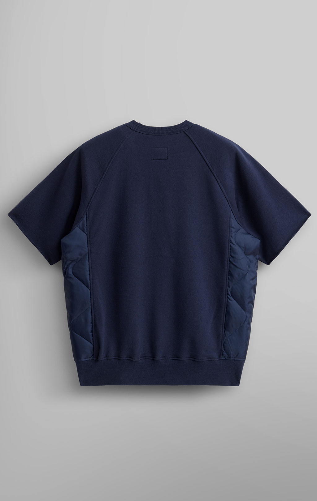 Свитшот ALPHA INDUSTRIES SHORT SLEEVE SWEATSHIRT SS 24 m replica blue 