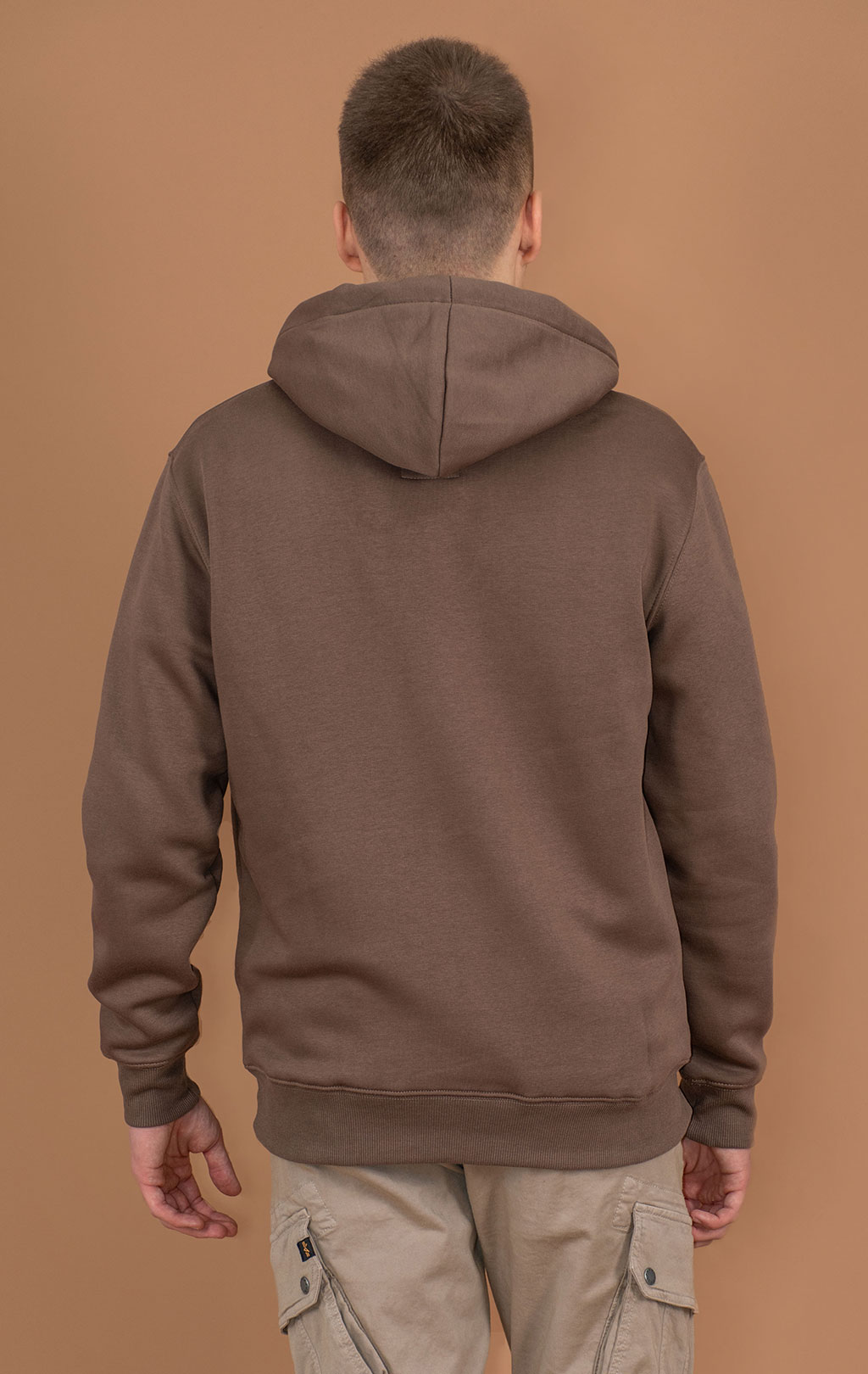 Толстовка ALPHA INDUSTRIES BASIC HOODY taupe 