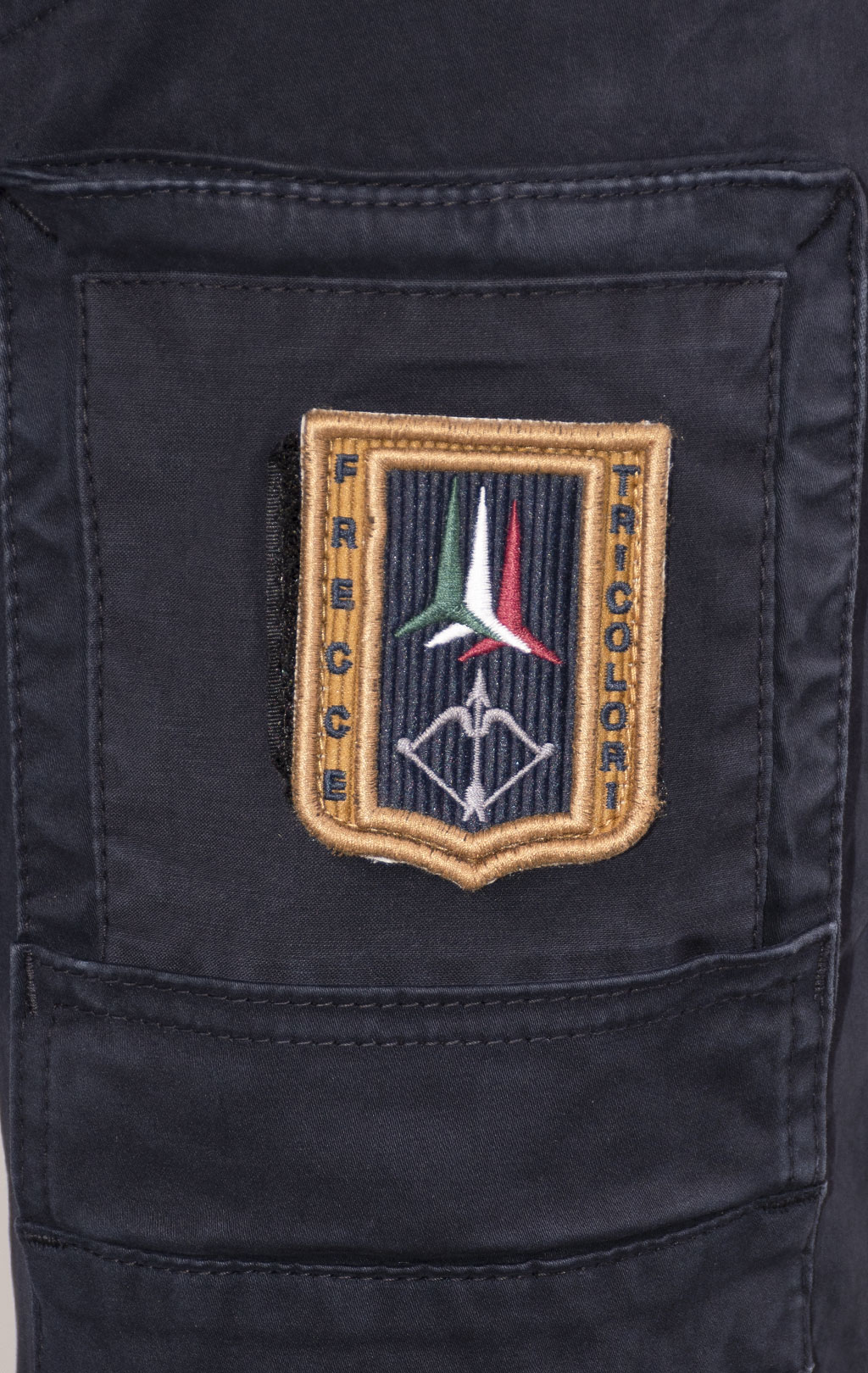 Брюки-карго AERONAUTICA MILITARE ANTI-G плотные FW 24/25/AL dark blue (PA 1557) 