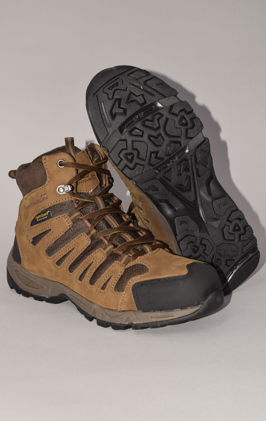 Ботинки тактические Pentagon HydroGuard ACHILLES NUBUCK нубук/нейлон brown terra 26 15035 