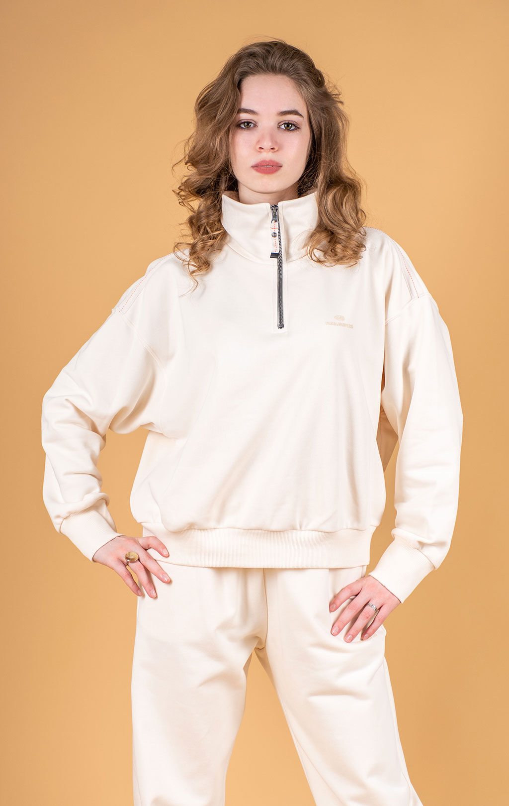 Женский свитшот PARAJUMPERS ZENDAYA SS 25 m moonbeam 