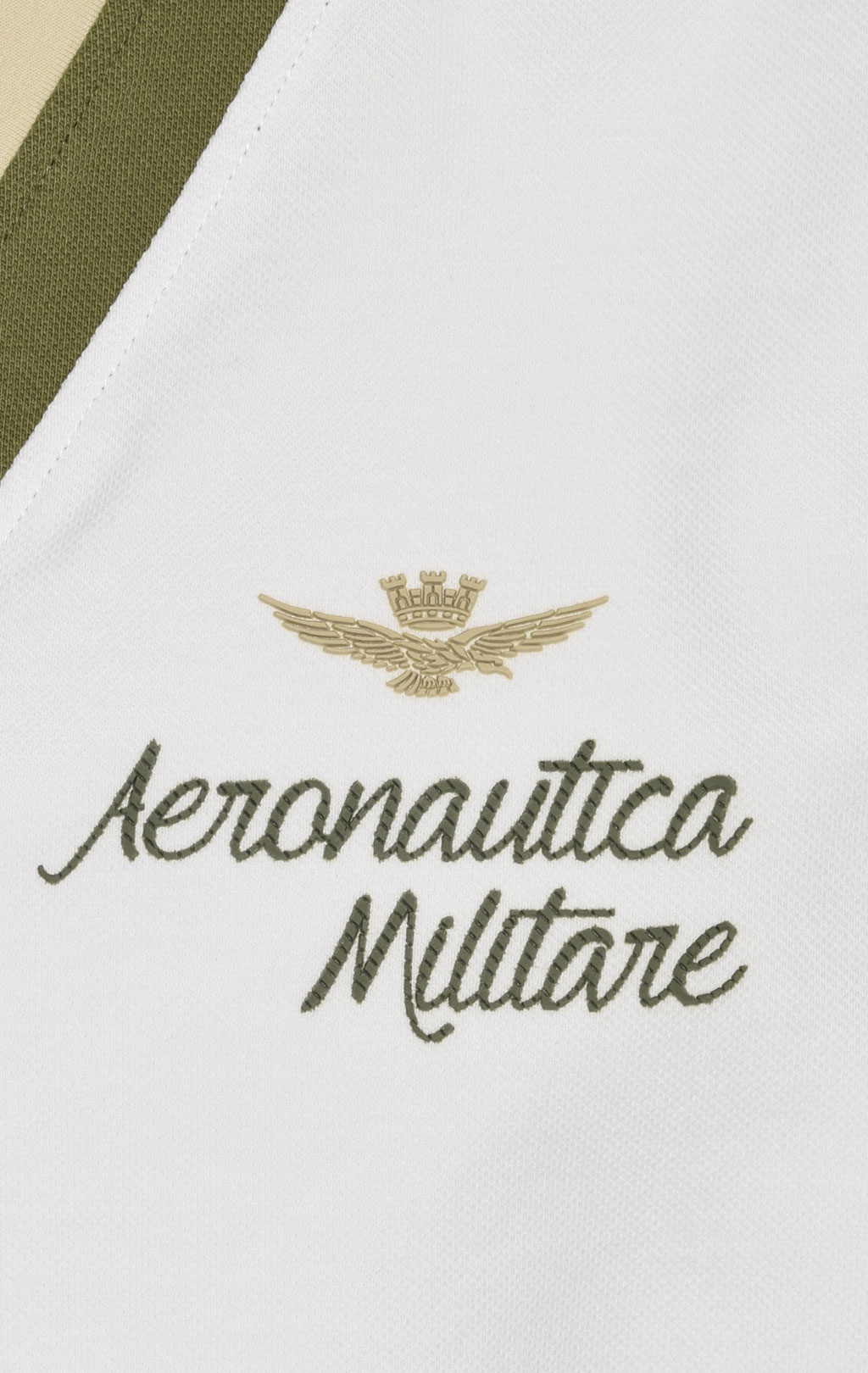 Женский свитшот AERONAUTICA MILITARE SS 23/TR bianco ottico (FE 1788) 