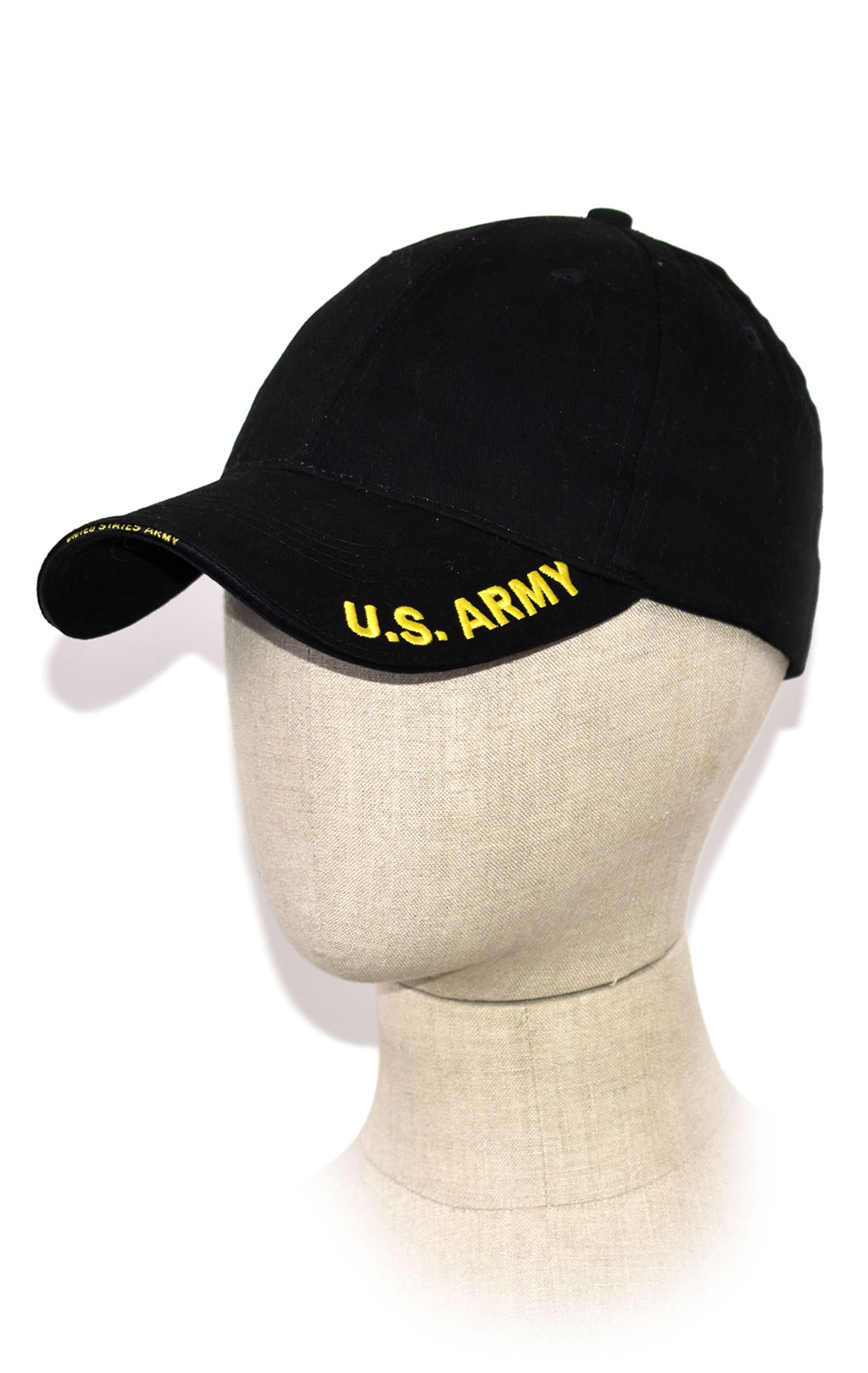 Бейсболка EC US ARMY (на козырьке) black (5295) 