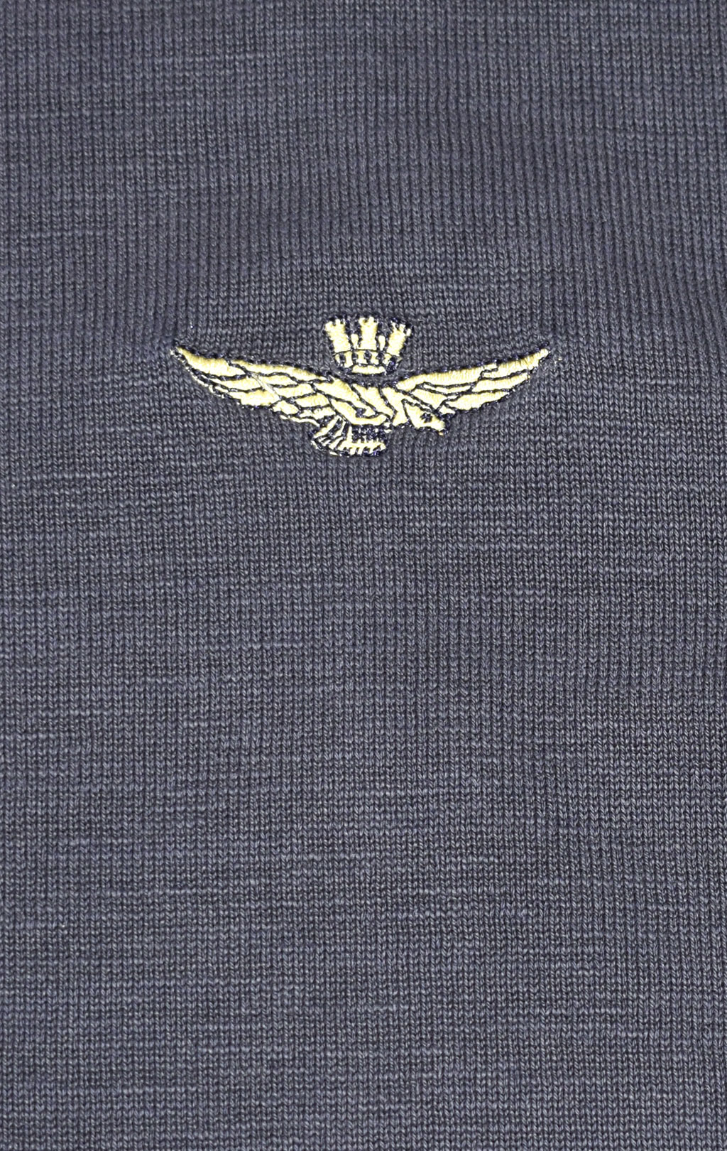 Свитер лёгкий AERONAUTICA MILITARE FW 21/22/IN blue black (MA 1346) 