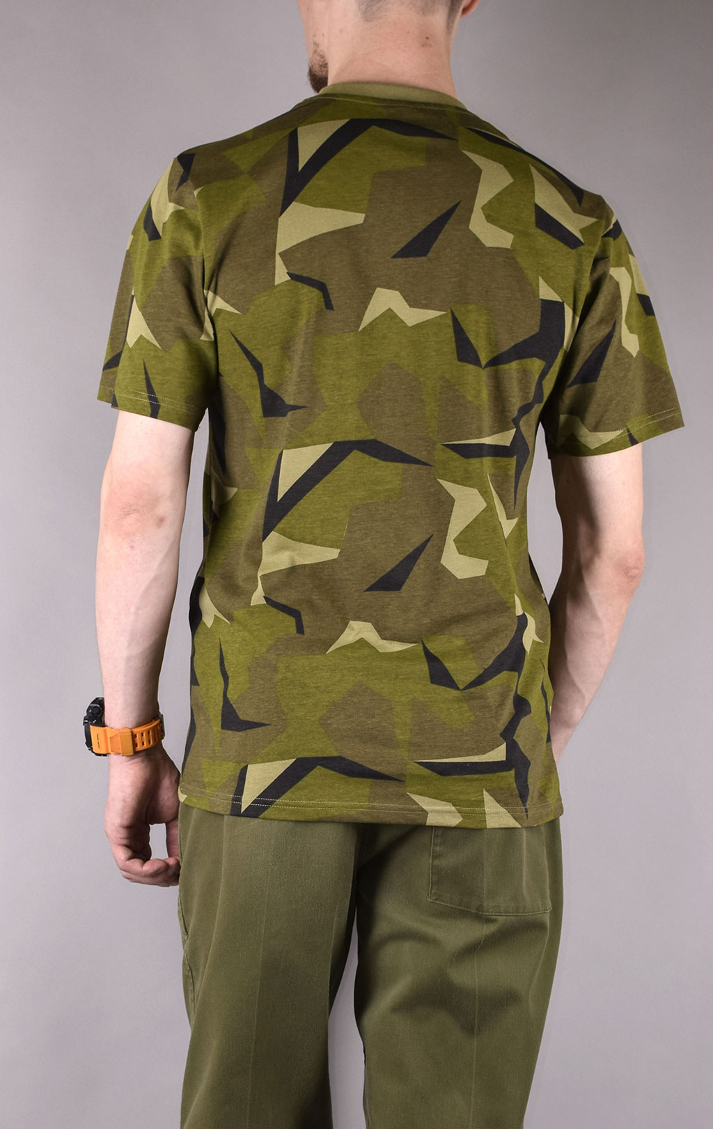 Футболка полевая shwedish camo 