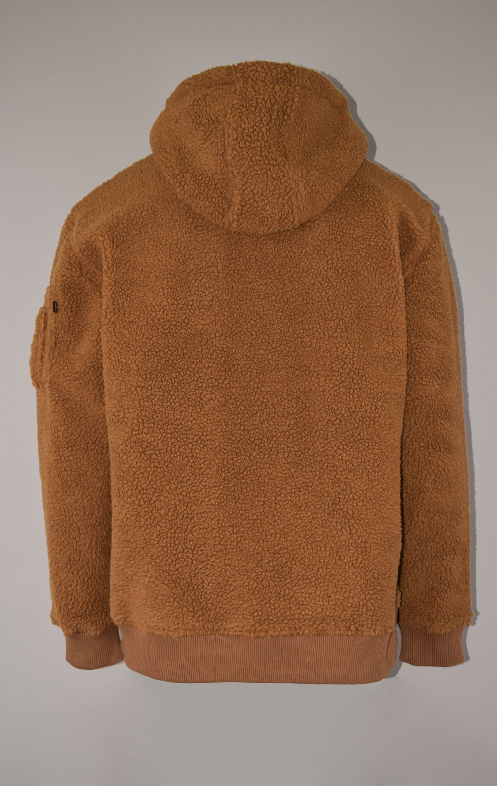 Толстовка ALPHA INDUSTRIES TEDDY HOODY camel 