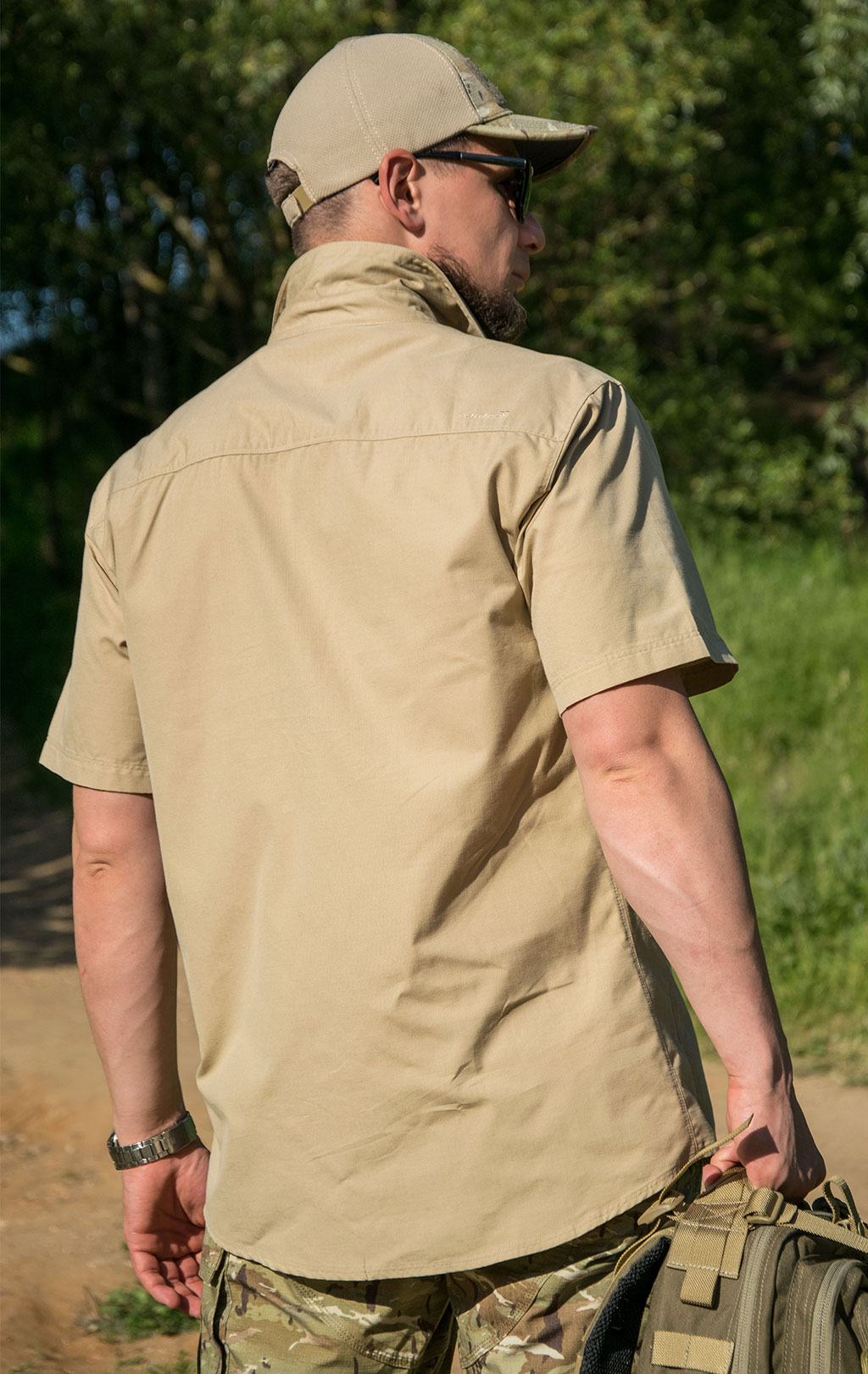 Рубашка Pentagon PLATO полиэстр короткий рукав khaki 02019 