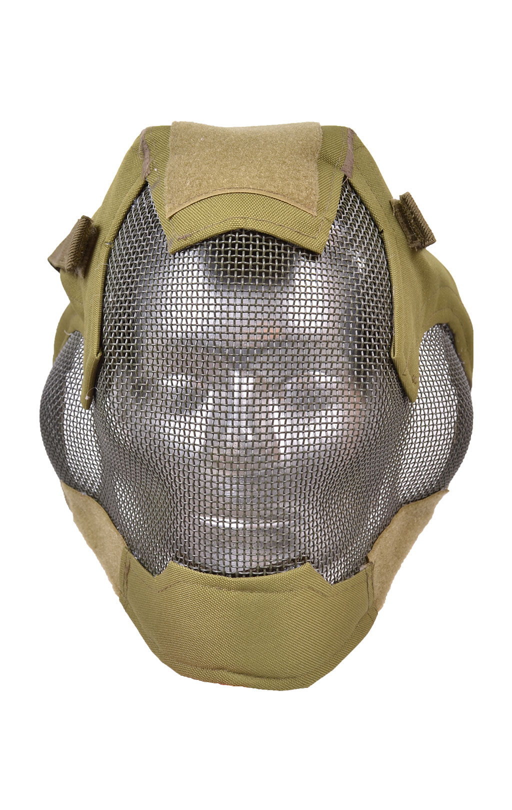 Маска тактическая металл Fostex green 