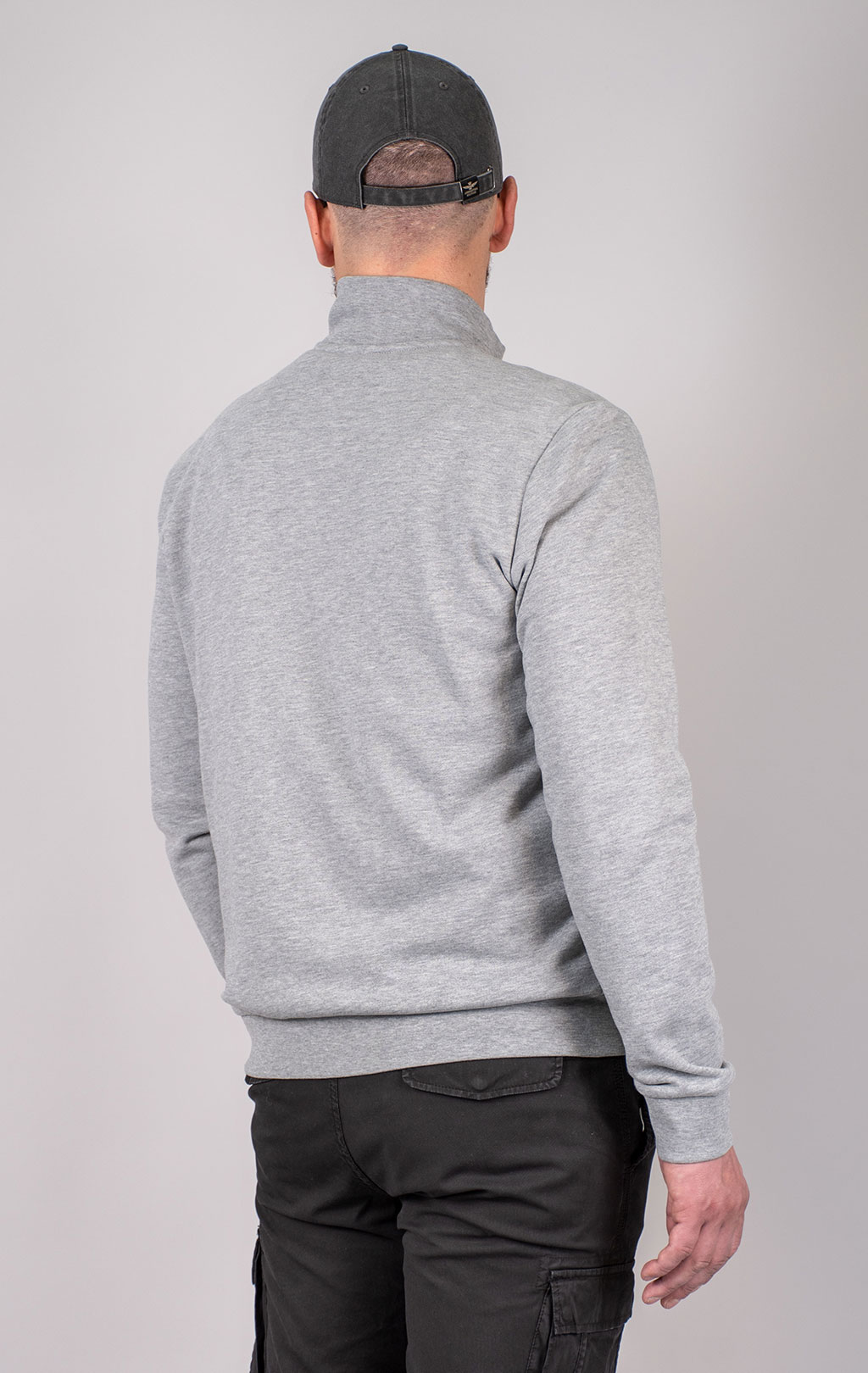Олимпийка AERONAUTICA MILITARE SS 25 m/TR grigio melange (FE 1986) 