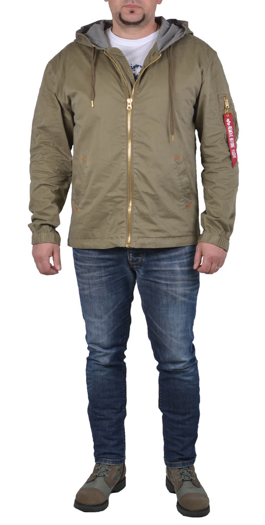 Ветровка ALPHA INDUSTRIES NEWPORT olive 